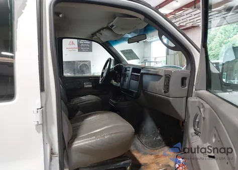 2007 Chevrolet Express Work Van from USA, damaged, VIN 1GCGG25V571244967